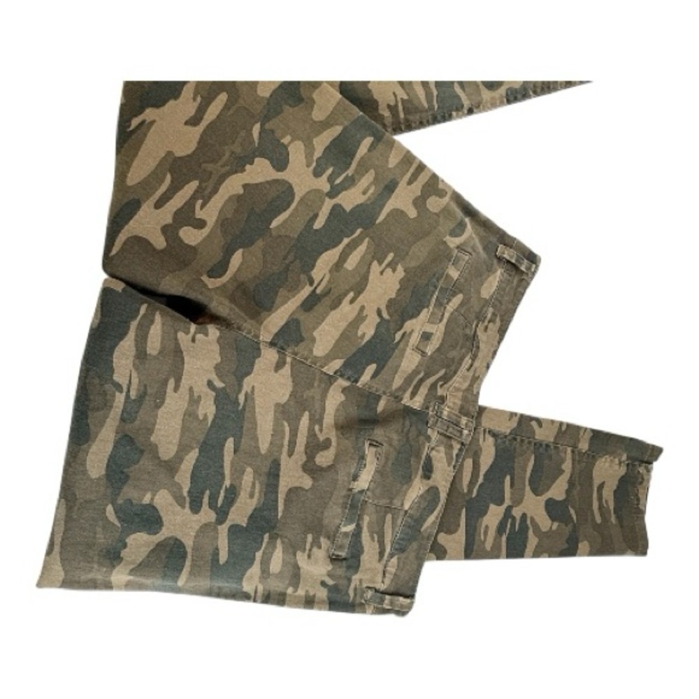Sanctuary Camo Slim Leg Pants SZ 30 Military Print Stretch Chinos Utility Casual - Picture 6 of 9